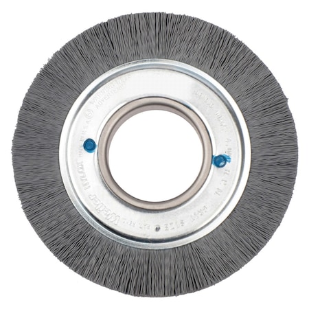 Weiler 6" Crimped Filament Nylox Wheel .035/180SC Fill 2" Arbor Hole 83030